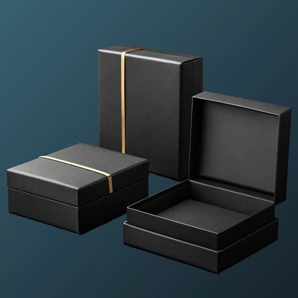 Black Cardboard Boxes