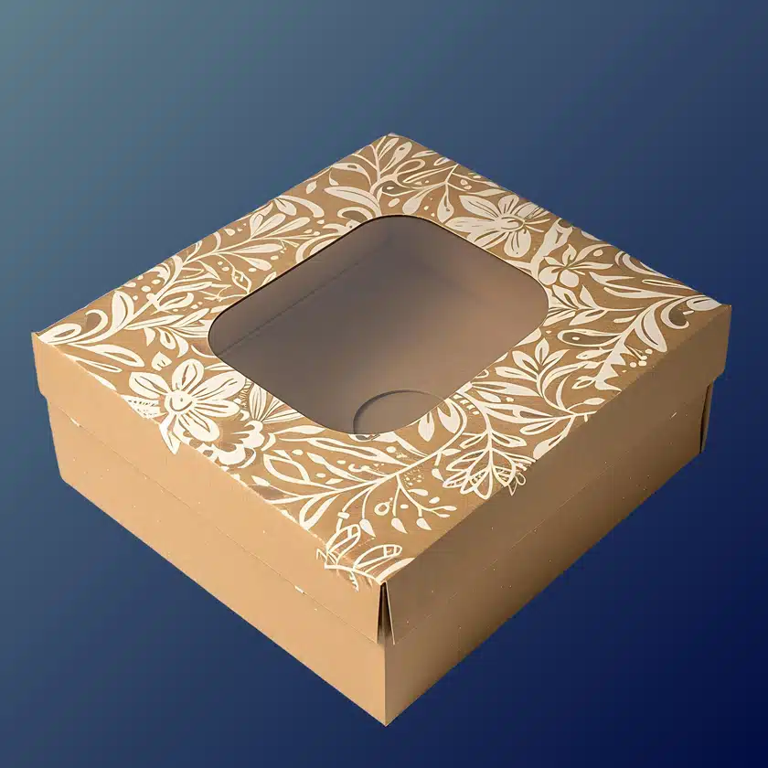 Kraft Window Boxes