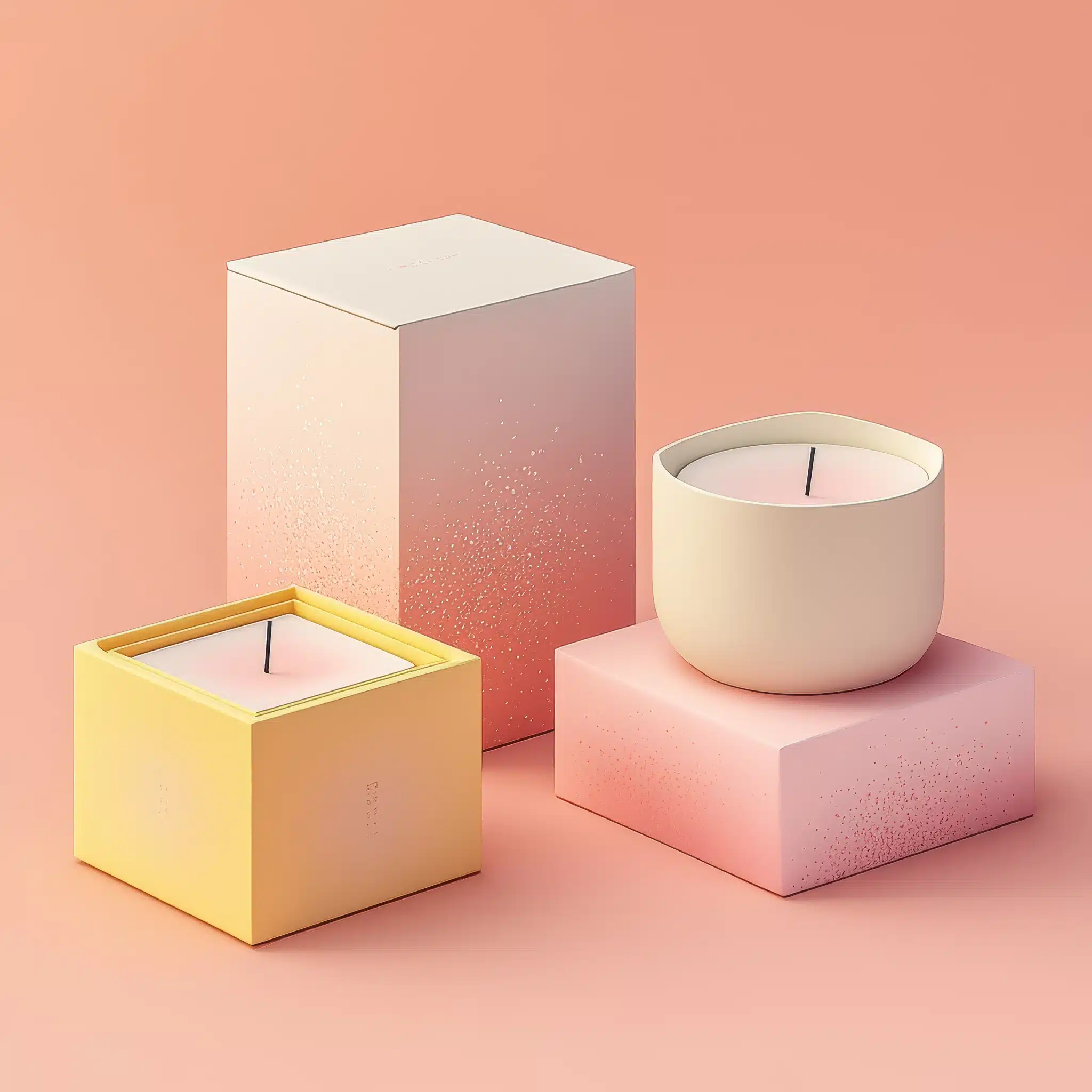 Two Piece Candle Boxes